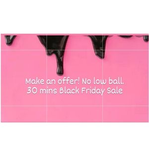 Black Friday Sale on any item